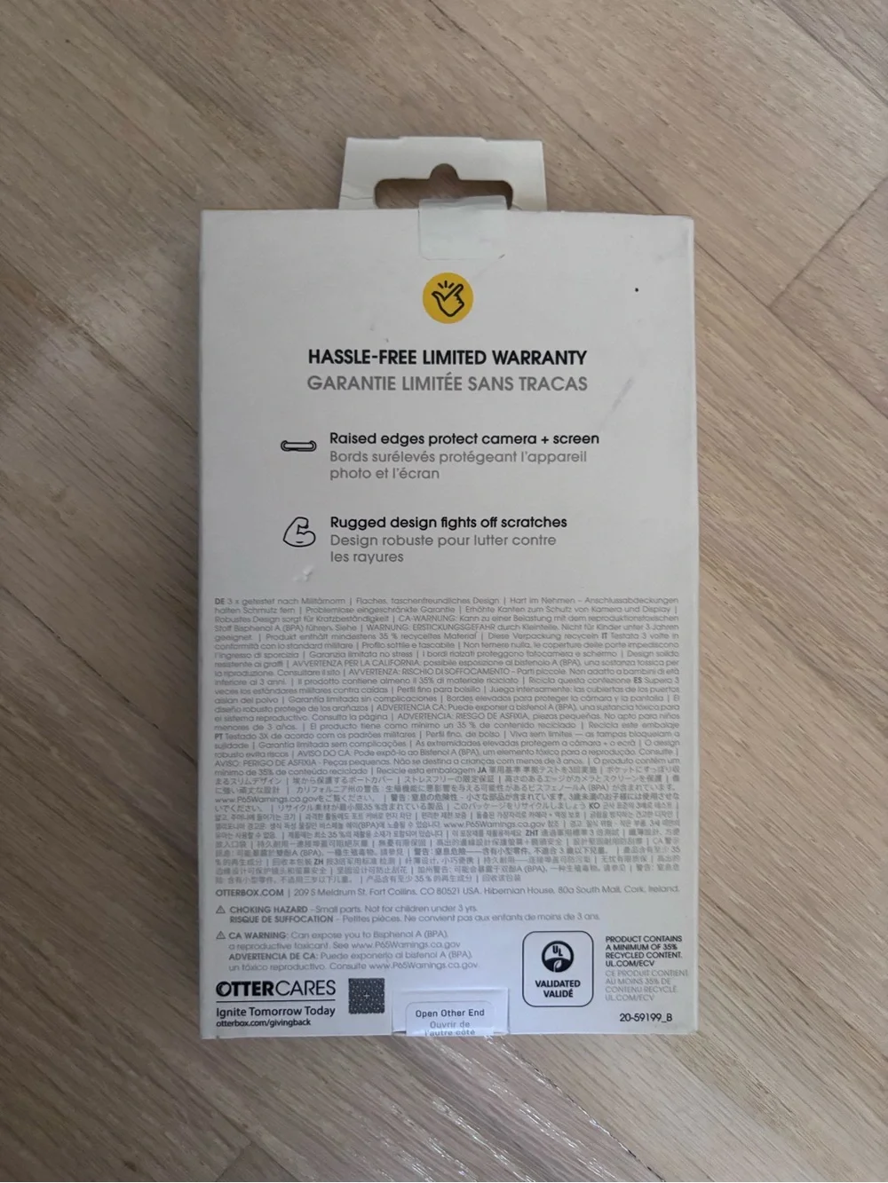 iPhone Air 17 OtterBox Commuter Series Case Light Gray - New in Box